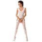 PASSION - WOMAN BS046 BODYSTOCKING BLANCO TALLA ÚNICA
