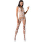 PASSION - WOMAN BS058 BODYSTOCKING ROJO TALLA ÚNICA