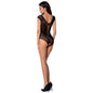 PASSION - WOMAN BS064 BODYSTOCKING NEGRO TALLA ÚNICA