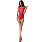 PASSION - WOMAN BS064 BODYSTOCKING NEGRO TALLA ÚNICA