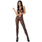 PASSION - WOMAN BS065 BODYSTOCKING NEGRO TALLA ÚNICA