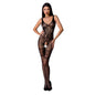 PASSION - WOMAN BS069 BODYSTOCKING NEGRO TALLA ÚNICA