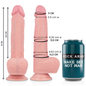 ROCKARMY - SPITFIRE DILDO REALÍSTICO LIQUID SILICONE 21 CM -O- 4.62 CM