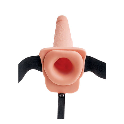 FETISH FANTASY SERIES - ARNÉS CON PENE REALÍSTICO EYACULADOR 22,9CM