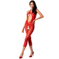 PASSION - WOMAN BS081 BODYSTOCKING NEGRO TALLA ÚNICA