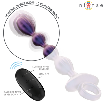 INTENSE - JACKIE PLUG ANAL VIBRADOR MODEL 1 CONTROL REMOT