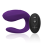 Vibrador doble para parejas INTENSE Bruno Partner Doble Placer en color lila, con diseño ergonómico para placer compartido.