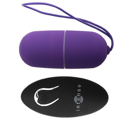 Purple INTENSE Flippy I remote control egg from INTENSE COUPLES TOYS, showcasing its sleek design and wireless functionality.