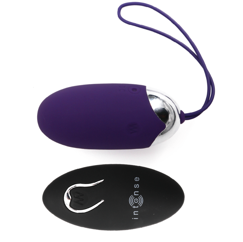 Huevo recargable Intense Flippy II con control remoto en color lila, juguetes para parejas de la marca Intense Couples Toys