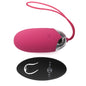 Plátano vibrador recargable INTENSE Flippy II con control remoto en color rosa, para adultos y placer íntimo.