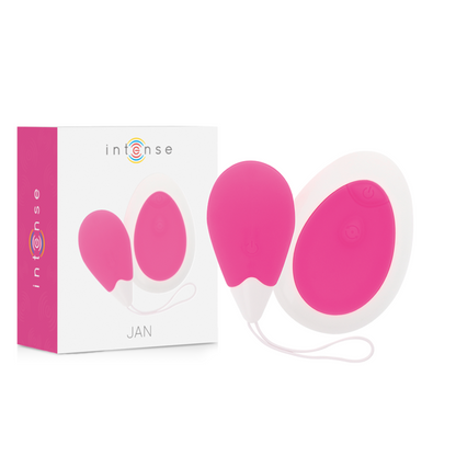 INTENSE - JAN OU VIBRADOR CONTROL REMOT ROSA