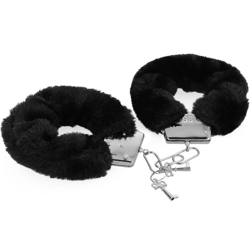 Conjunto erótico INTENSE FETISH con esposas, antifaz y látigo de cuero vegano para juego de roles y fantasías íntimas.