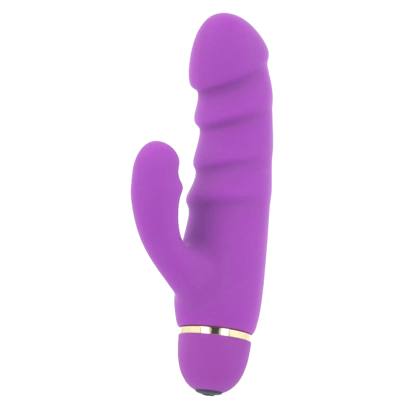 Vibrador de silicona lila INTENSE CRASS 20 velocidades, diseñado para placer y comodidad.