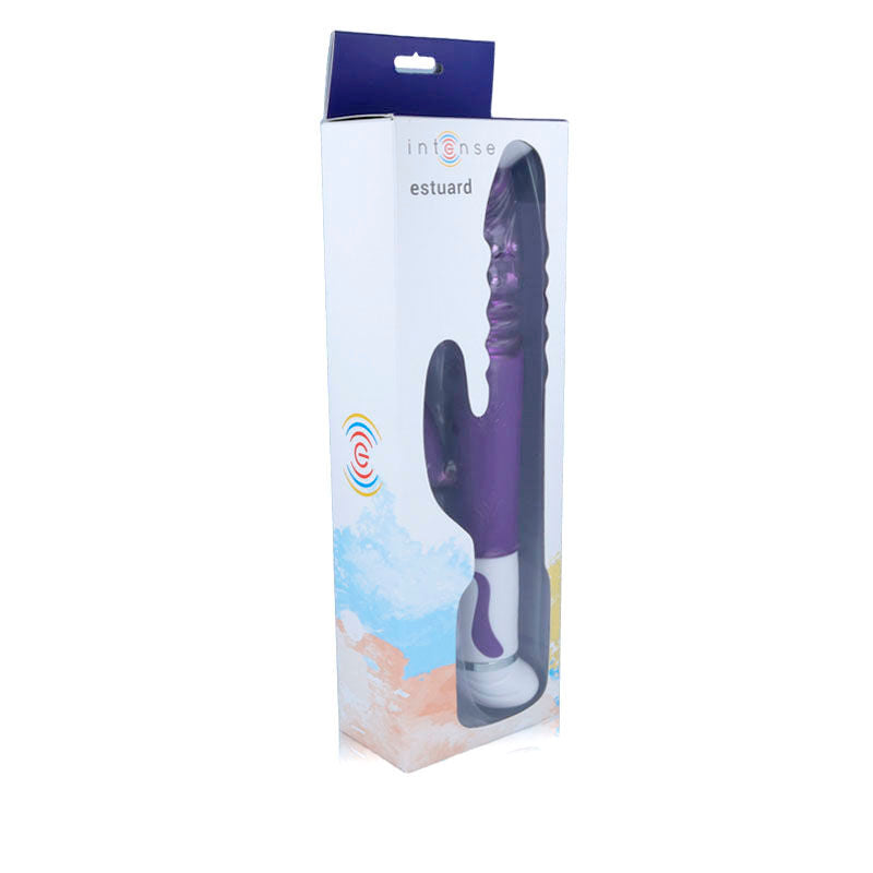 Vibrador rotador UP & Down Lila de la marca INTENSE FUN, con diseño ergonómico y funciones de movimiento vertical.
