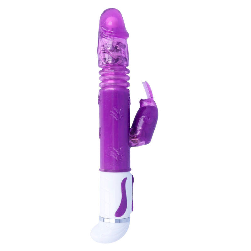 Vibrador rotador Up&Down de color lila de la marca INTENSE FUN, con diseño ergonómico y funciones ajustables.