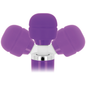 INTENSE Keanu Wand in purple, featuring a sleek design for targeted massage and relaxation.