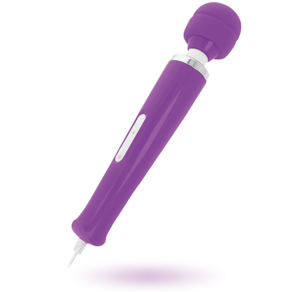 INTENSE Fun Keanu wand massager in purple, featuring a sleek design and ergonomic handle for targeted relaxation.