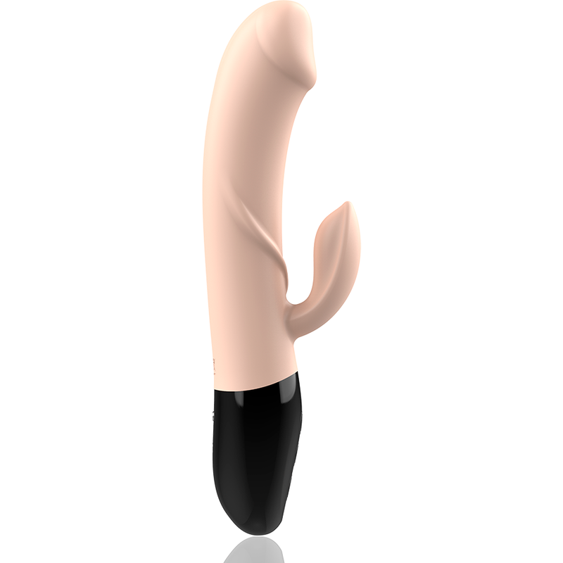 Vibrador recargable dual INTENSE MAGNUS de la marca INTENSE FUN, diseño natural y elegante para placer personal.