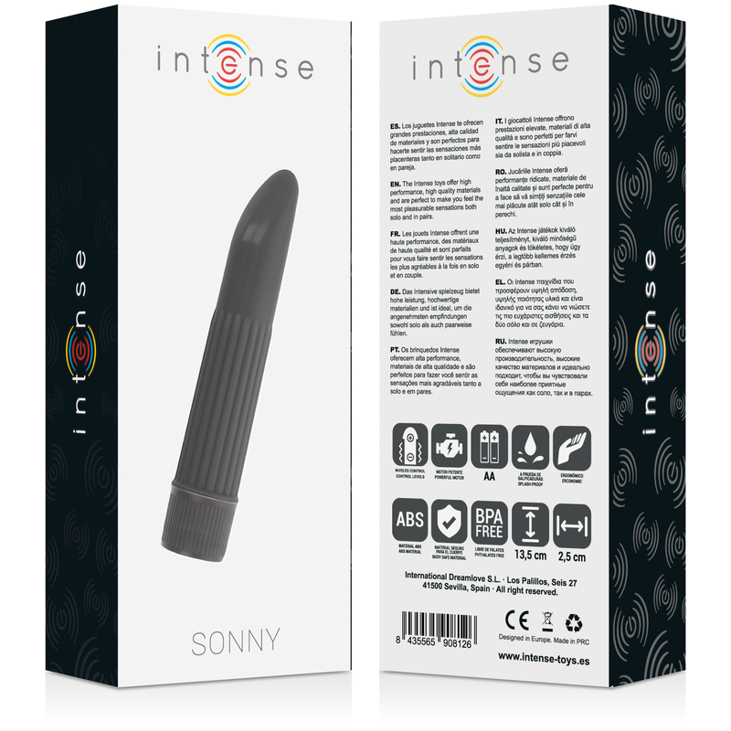 INTENS - SONNY VIBRADOR NEGRE