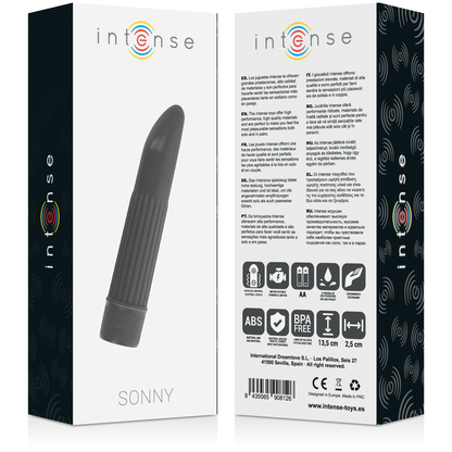 INTENS - SONNY VIBRADOR NEGRE