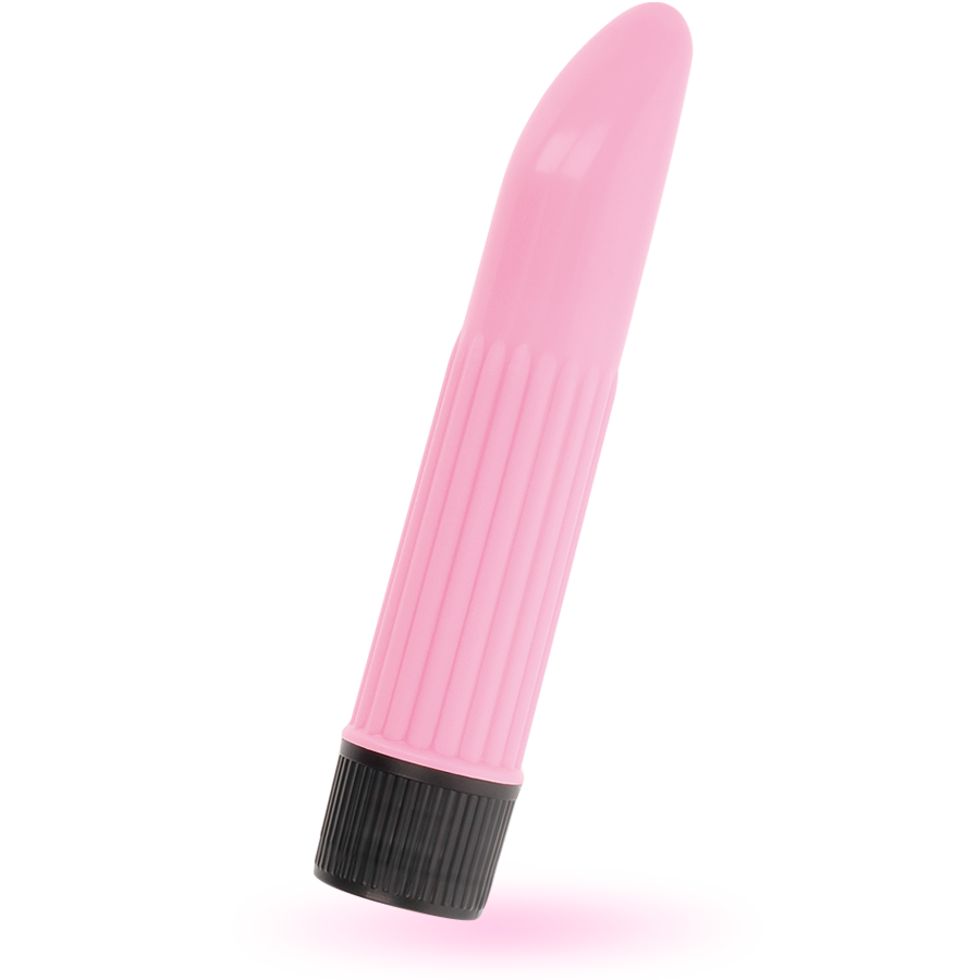 Vibrador rosa INTENSE SONNY de la marca INTENSE FUN, con diseño ergonómico y superficie lisa para uso íntimo.