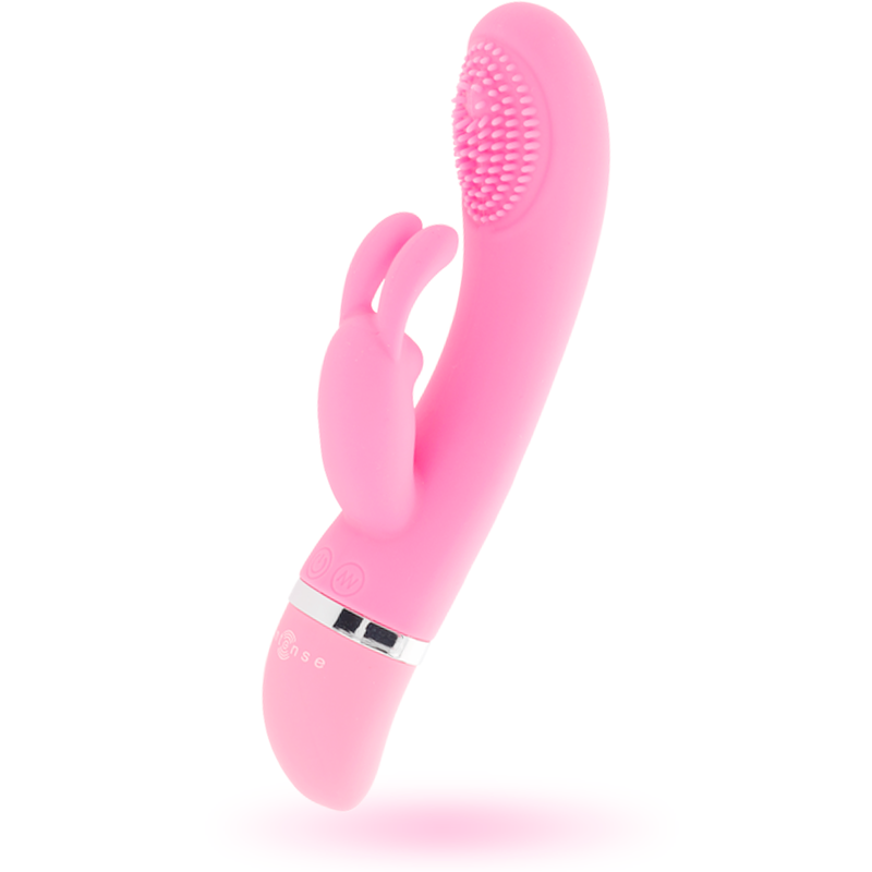 INTENSE - SUSY VIBRADOR OSCIL·LANT SILICO RABBIT ROSA