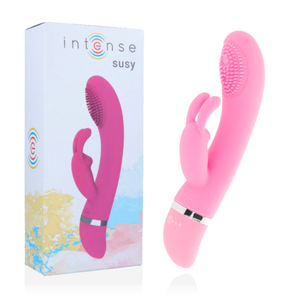 INTENSE - SUSY VIBRADOR OSCIL·LANT SILICO RABBIT ROSA