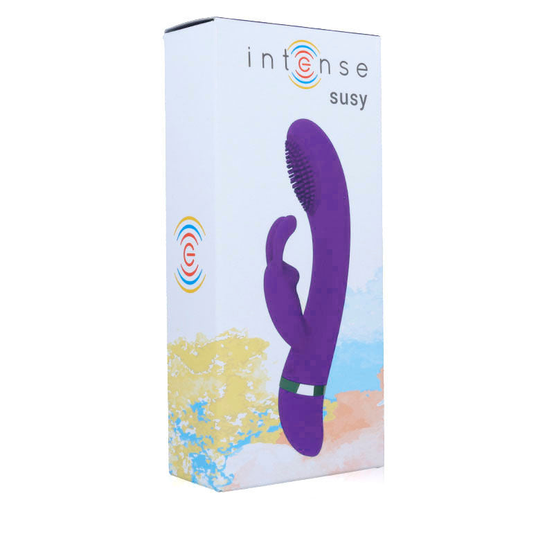 INTENSE - SUSY VIBRADOR OSCIL·LANT SILICONA RABBIT LILA