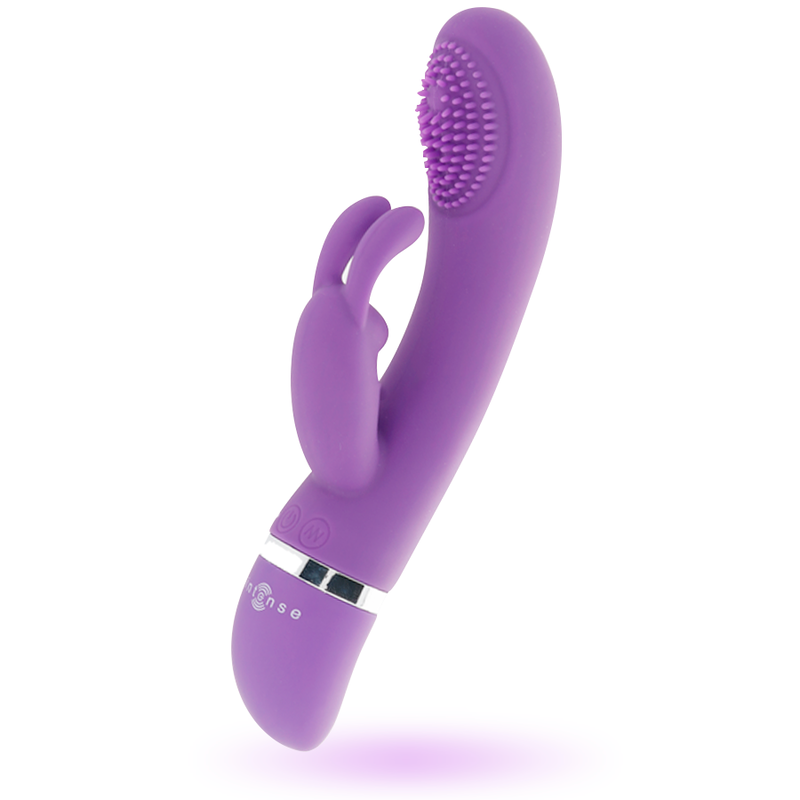INTENSE - SUSY VIBRADOR OSCIL·LANT SILICONA RABBIT LILA