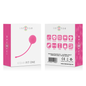 Kegel de silicona INTENSE Kisha Fit One en color fucsia, diseñado para ejercicios de fortalecimiento del suelo pélvico.
