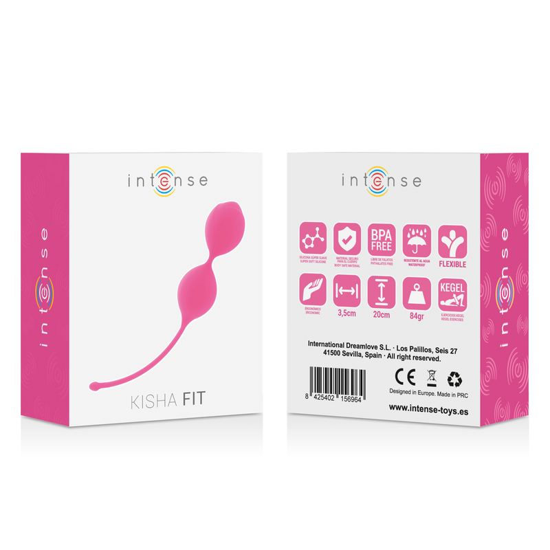 INTENS - KISHA FIT SILICONE KEGEL FUCHSIA