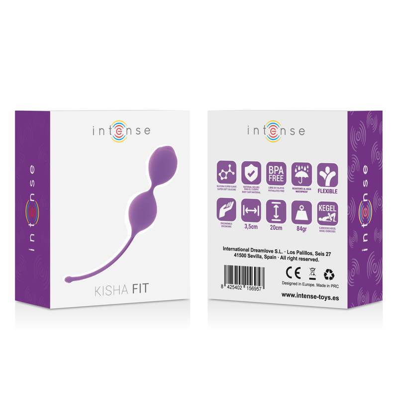 INTENS - KISHA FIT SILICONE KEGEL LILA
