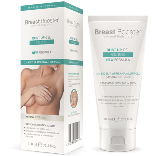 Gel tonificante y reafirmante para senos de 100 ml de la marca INTIMATELINE, con fórmula para mejorar firmeza y elasticidad.