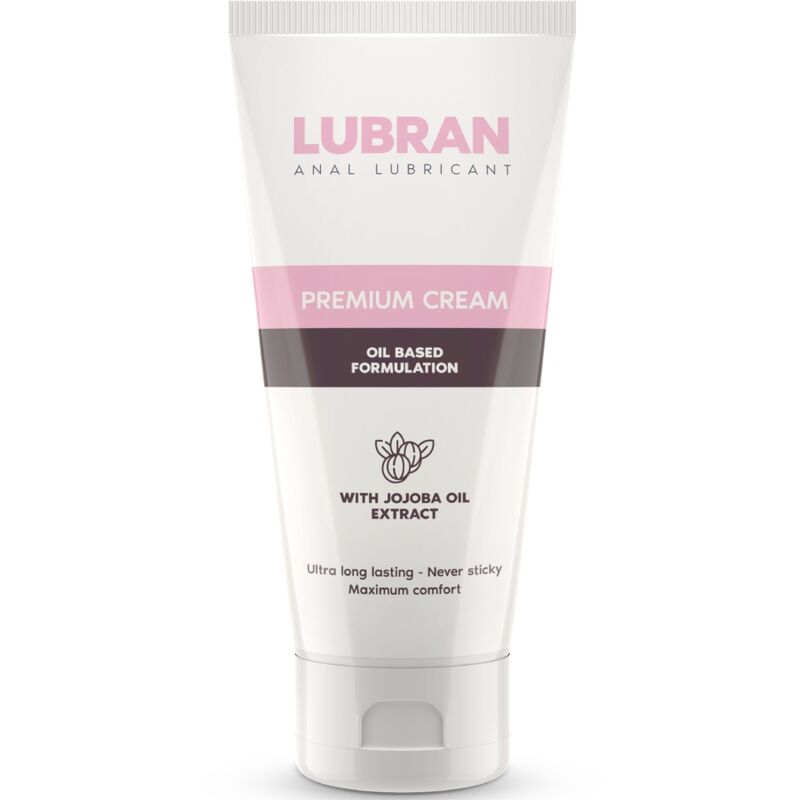 Lubricante anal INTIMATELINE LUBRAN con aceite de jojoba, 100 ml, ideal para uso suave y cómodo en la zona anal.