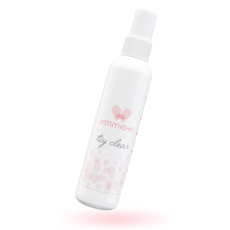 Limpiador desinfectante de 150 ml de la marca INTIMICHIC, con botella y etiqueta visible en la imagen.