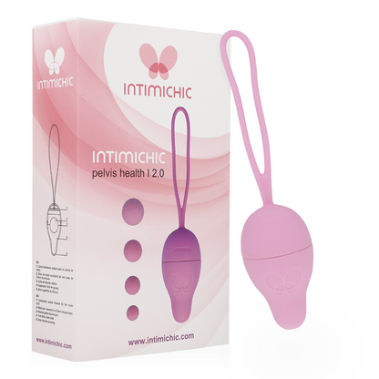 Dispositivo de rehabilitación pélvica INTIMICHIC PELVIS HEALTH I 2.0 para fortalecer músculos pélvicos en imágenes.