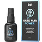 Spray estimulador Hard Man Power de la marca INTT FOR HER, frasco de spray para mejorar el rendimiento.