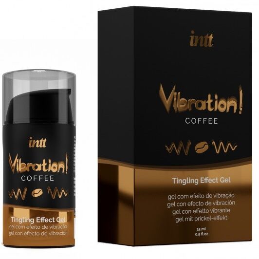 INTT MASSAGE &amp; ORAL SEX - COFFEE FLAVORED MASSAGE GEL WITH WARMING EFFECT
