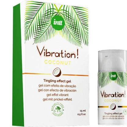 INTT - VIBRATION GEL POTENT ESTIMULANT VEGANO VIBRADOR LIQUID