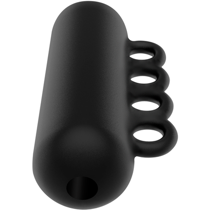 Masturbador Tensek 5 negro de la marca JAMYJOB, con textura y diseño realista para placer íntimo.