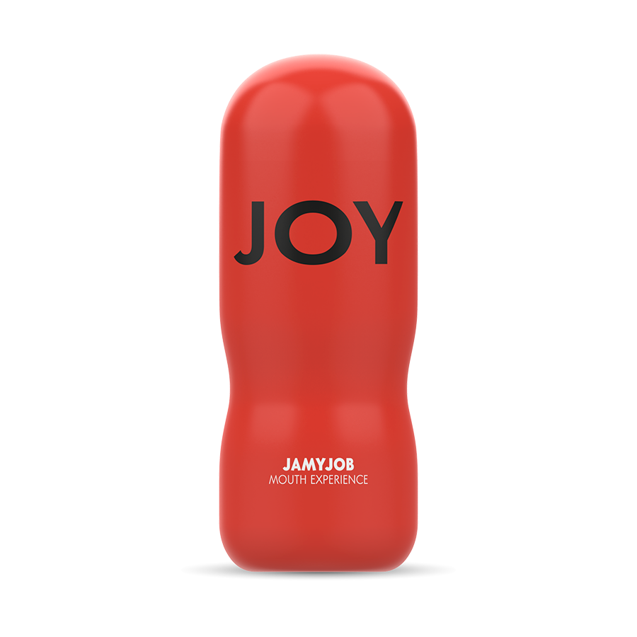 Masturbador boca excitante de la marca JAMYJOB, con detalles realistas en textura y diseño para mayor placer.