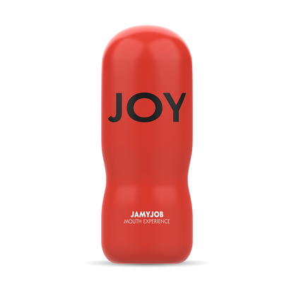 Masturbador boca excitante de la marca JAMYJOB, con detalles realistas en textura y diseño para mayor placer.