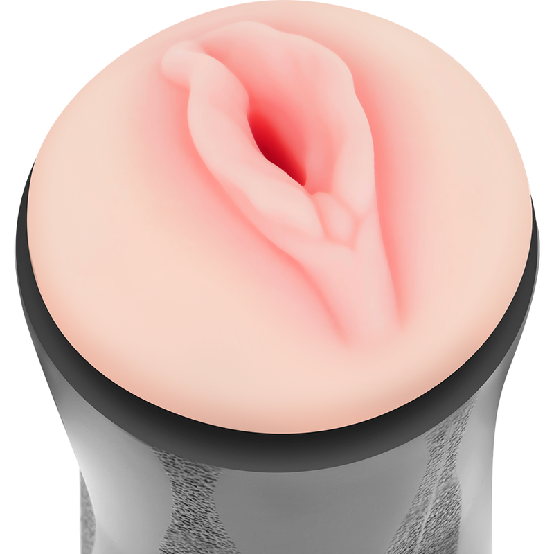 Masturbador doble entrada JAMYJOB RANDY con modelos de vagina y ano, de textura realista y diseño anatómico.