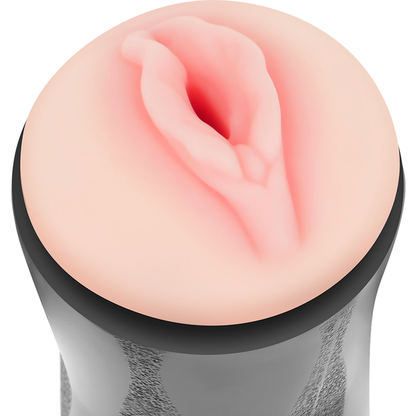 Masturbador doble entrada JAMYJOB RANDY con modelos de vagina y ano, de textura realista y diseño anatómico.