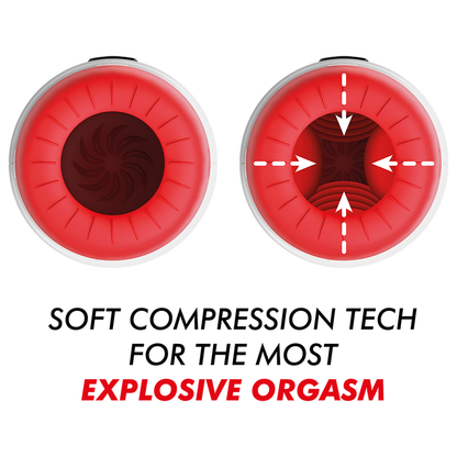 JAMYJOB - ROCKET MASTURBADOR TECNOLOGIA SOFT COMPRESSION I VIBRACIÓ