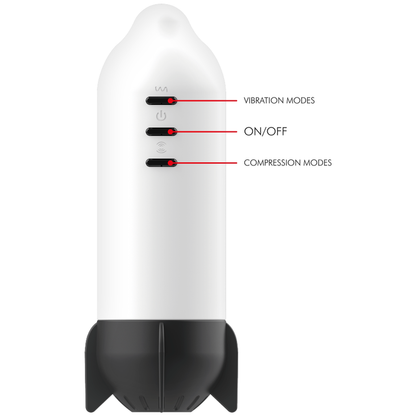 JAMYJOB - ROCKET MASTURBADOR TECNOLOGIA SOFT COMPRESSION I VIBRACIÓ