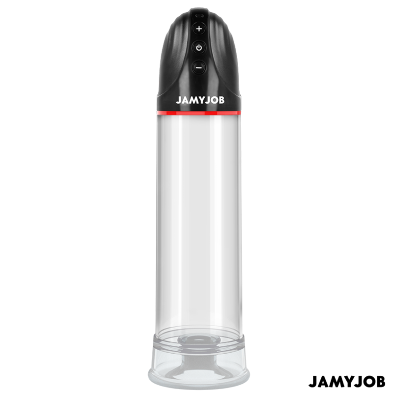 Bomba automática XPAND de JAMYJOB en color gris con 3 niveles de succión para uso personal.