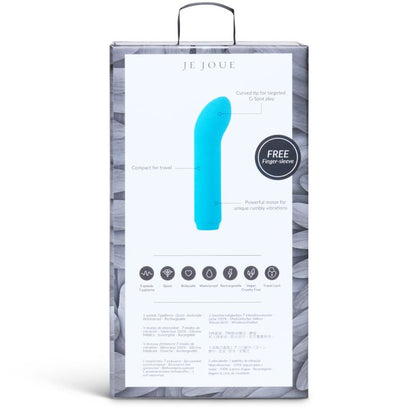 Bala vibradora JE JOUE para estimulación del punto G en color teal, diseñada para placer y bienestar íntimo.