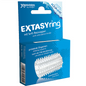 JOYDIVISION Extasy Ring, a penile stimulator, displayed on a neutral background to highlight its design and features.