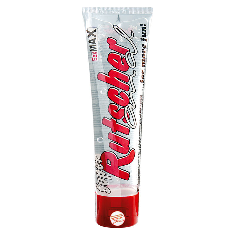 Lubricante anal JOYDIVISION SUPER RUTSCHER en botella de 100 ml, lubricación suave y duradera para uso íntimo.